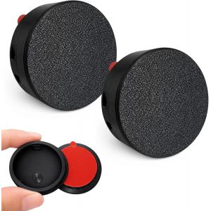 MEVRONISSHOP-Lot de 2 Coques de Protection pour localisateur Smart Tracker Tag, compatibles avec WeTag Mini, Support avec adh&eacute;sif, &eacute;tui Universel pour v&eacute;lo, Voiture, Drone, Moto, Bagages, Trottinette - Neuf