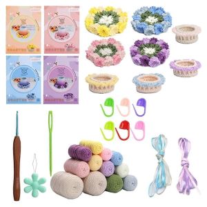 Sous-Verres De Muguet Bricolage Faits &Agrave; La Main,Sous-Verre Au Crochet De Fleur 3d - Neuf