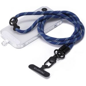 Kal-Lani&egrave;re T&eacute;l&eacute;phone 1,T&eacute;l&eacute;phone Cordon Patch 2,Lani&egrave;re En Corde,Lani&egrave;re Pour T&eacute;l&eacute;phone En Bandouli&egrave;re,Bandouli&egrave;re De T&eacute;l&eacute;phone Universelle Ajustable - Neuf