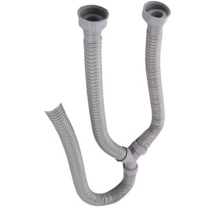 Connecteur de tuyau de lave-tuyau de vidange en forme de Pvc Pvc en Y,interface rotative,wi - Neuf