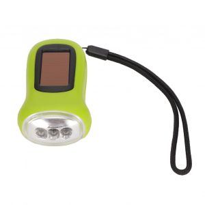 Lampe de poche a manivelle multifonctionnelle, rechargeable a energie solaire, mini lampe de poche d'urgence a LED pour bateaux et voitures - Neuf