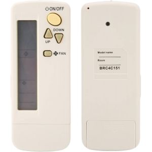 Loc-Télécommande,Brc4C151 Télécommande Universelle Multifonctionnelle De Rechange Pour Climat Ur D'Origine,Gros Boutons Ergonomiques,Convient Pour Daikin Brc4C151 Brc4C152 Brc4C153 Brc4C155 Brc4C158 - Neuf