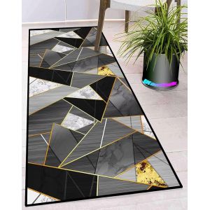 Sjzg-Tapis Cuisine Lavable Antid&eacute;rapant Long Absorbant Moderne Tapis De Couloir Au M&egrave;tre Pour Cuisine Salon Couloir Entree Interieur 40x250cm - Neuf