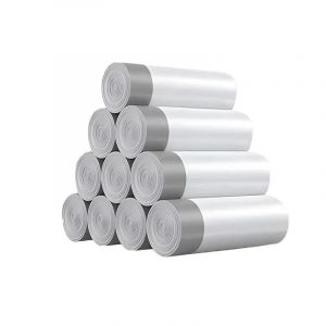 Sacs Poubelle Épais À Cordon De Serrage, Petit Sac Poubelle Parfumé, Doublures De Poubelle Séparées Pour Salle De Bains, Toilettes Et Cuisine, 100/200 Pièces.45X50Cm.200Pcs - Neuf