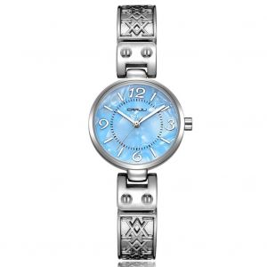 Crrju Femmes &Agrave; La Mode En M&eacute;tal &Eacute;tanche Quartz Montre Bande R&eacute;glable Accessoire (Bleu) - Neuf