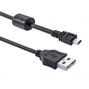 JGD-C&acirc;ble de charge USB de rechange 8 broches compatible avec Sony Cyber-Shot DSC-H200 DSCH300 DSCW370 DSC-W530 DSC-S750 DSC-S780 DSC-W800 DSC-W810 DSC-W830 DSC-S950 et plus (1 m) - Neuf