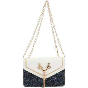 CAUC-Petit Sac &agrave; Bandouli&egrave;re Filles Sac Bandouli&egrave;re Tendance Sacoche Besace Port&eacute; Main Epaule Crossbody bag T&eacute;l&eacute;phone Shoulder Bag pour Enfants, Femme - Neuf