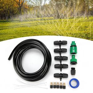 HJLIAN Kit d'arrosage a micro-buses reglables en cuivre pour terrasse, jardin, serre et plantes - Neuf