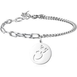 Eryi-Bracelet Islamique Allah Bracelet Bracelet Arabe Bracelets Pour Femmes Hommes Islam Musulman Arabe Calligraphie Lien Bracelet Islam Aïd Cadeau Arabe Bijoux - Neuf