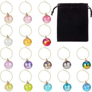 Ensemble De 16 De Noël Charmes Pour Découlent Des Lunettes - Neuf