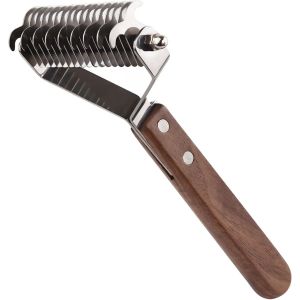 Jgd-Brosse Pour Sous-Poil 17+9 Lames Double Face Chien-Chat - Neuf