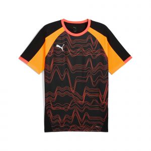 Puma Maillot De Football &Agrave; Motif Individualliga Homme, Sport, Noir/Glowing Rouge, L - Neuf