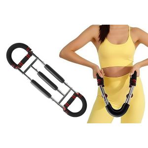 Appareil De Musculation Des Bras Twister R&eacute;glable Avec 3 Ressorts Pour Les Exercices Des Bras Et De La Poitrine - Neuf