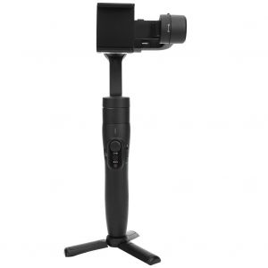 Stabilisateur de cardan 3 axes portable et portable, extension pour perche a selfie, kit de photographie professionnel, accessoire pour telephone portable - Neuf