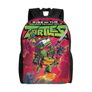 Sac à dos Tortues Ninja pour adolescent, cartable en toile, unisexe, XTYD9326 - Neuf