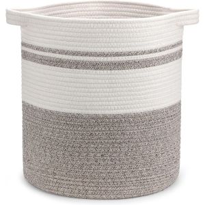 CHECARZHN--NO1-Panier À Linge, Panier À Linge Pliable Pour Rangement Chambre Ou Salle De Bain, Corbeille À Linge Sale¿Brun,55L¿ - Neuf