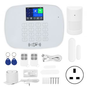 Alarme antivol 4G Wi-Fi, telecommande intelligente, volume eleve, pour bureau, chambre a coucher, prise 100-240 V, prise UK - Neuf