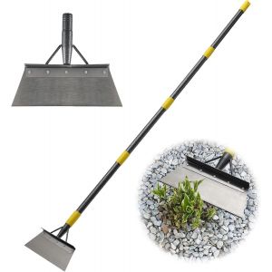 CHECARZHN--NO1-Pelle De Nettoyage,163Cm Pelle De Nettoyage Multifonction De Jardinage En Acier Inoxydable, Grattoir De Jardin Pour Mauva s Herbes Et Mousse, Outil De Désherbage De Ferme - Neuf