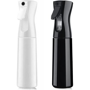 Kalanka-Lot De 2 Flacons Pulvérisateurs D'eau - 300 Ml - Ultra Fine - Vaporisateur D'eau - Vaporisateur D'eau - Vaporisateur D'eau - Vaporisateur De Pression - Pour Cheveux, Plantes, Coiffeur, Soins - Neuf