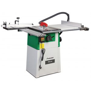 Scie circulaire sur table stationaire hauteur de coupe 60 mm 1,1 kW 230V y comprise lame de scie circulaire dia. 200 mm Holzstar TKS200 TKS200 - Neuf