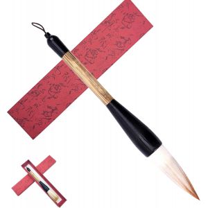 ASFASFq-XCSJ Calligraphie Chinoise avec Boîte de Rangement Professionnels Grand Pinceau de Calligraphie Chinoise Kanji Japonais Sumi pour Calligraphie, Écriture, Peinture, Idéal Comme Cadeau - Neuf