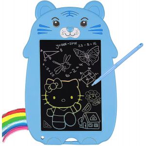 Tablette D&iquest;&Eacute;criture Lcd, Tableau De Griffonnage 8,5 Pouces Planche &Agrave; Dessin Color&eacute;e Pour Enfants Effa&ccedil;able Tablette De Dessin &Eacute;lectronique Ed - Neuf