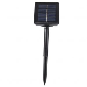 Hjlian Guirlande Lumineuse Solaire A 100 Led, Feu D'artifice, Fil De Cuivre, Decoration De Fete De Noel (Jaune) - Neuf