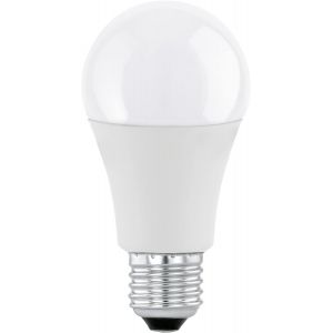 Yemaesre-Ampoule Led E27 Dimmable, Lampe Opaque, 11 Watts (Correspond À 75 Watts), 1055 Lumens, Blanc Chaud, 3000 Kelvin, Blanc Opale, A60, Ø 6 Cm - Neuf