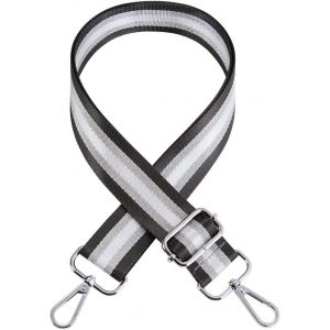 Bandoulière réglable pour sacs de 80 à 130 cm-Largeur : 3,8 à 5 cm-Avec mousqueton-Pour sacs à bandoulière,sacs de transport et sacs à main - Neuf