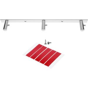 Support De 3 Pièces Compatible Avec Kitchenaid Barre De Support Barre De Support Pour Batteur Plat Crochet À Pétrir Crochet À Fouetter Elément Mélangeur Gain De Place Aluminium Cuisine - Neuf