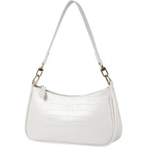 SJZG-Sac &Agrave; Main Avec 2 Sangles Amovibles Et Fermeture &Eacute;clair Pour Femme - Neuf