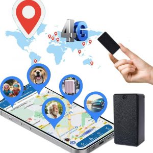 MEVRONISSHOP-Traceur GPS 4G Mini Avec Micro Pour Voiture Moto V&eacute;lo Enfant - Temps R&eacute;el, Historique de Suivi 6 Mois, Imperm&eacute;able, Montage Magn&eacute;tique, Alarme Mobile, APP Gratuite TK901 - Neuf