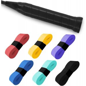 Grip Raquette Tennis,Grip Raquette Badminton,Grip Pour Raquette De Tennis Et Badminton Anti Slip,Ruban De Raquette Grip,Ruban Adhésif Pour Raquette,Antidérapant Séchage Rapide Anti Slip.[B1370] - Neuf