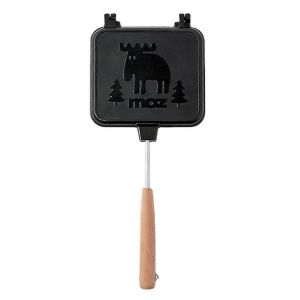 Poêle À Sandwich Double Face Antiadhésive Pliable Pour Machine À Pain,Toast Et Petit-Déjeuner - Neuf