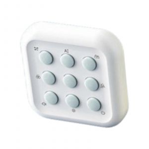 Jeu &Eacute;lectronique De Morpion Jeu Familial Mod&egrave;le De M&eacute;moire Jeu &Eacute;ducatif Portable-Blanc - Neuf