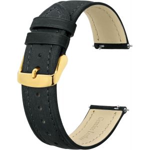 Kal-Bracelets De Montre Extra Longs 18mm 20mm 22mm 24mm, Bracelets En Cuir Pour Hommes, Bracelet De Remplacement Xl Pour Grands Poignets - Neuf