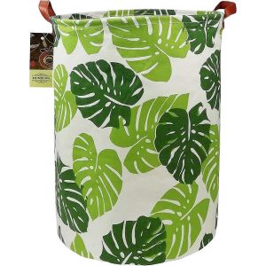Grand Tissu Toile Léger Panier De Rangement / Organisateur De Jouets / Vêtements Sales Pliable Imperméable - Neuf