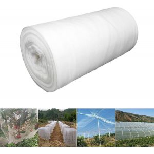 Filet &agrave; Insectes Filet &agrave; l&eacute;gumes Filet &agrave; Plantes Filet &agrave; Plantes L&eacute;gumes Insectes Fruits Oiseau Scarab&eacute;e Moustique Mouche Anoph&egrave;les Filet moustiquaire Tissu Blanc (2mx5m) - Neuf