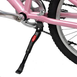 Jexnovashop-B&eacute;quille De V&eacute;lo B&eacute;quilles, R&eacute;glable En Hauteur, B&eacute;quille Lat&eacute;rale Antid&eacute;rapante Pour V&eacute;lo Pour Enfant Avec Loquet &Agrave; Ressorts, Pour Pneu 16-20 Pouces, V&eacute;lo De Route - Neuf