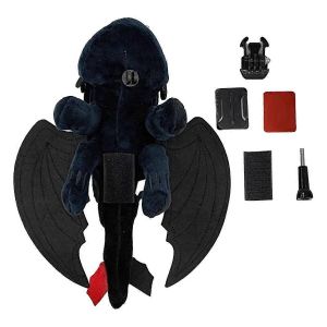 Comment dresser votre dragon édenté petit dragon volant poupée décoration casque de moto à dégagement rapide style 27CM - Neuf
