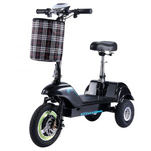 Twofish Tf03 Trottinette &Eacute;lectrique Avec Si&egrave;ge Amovible, Moteur 350 W, Batterie 48 V 15 Ah, Pneus Avant 12 Pouces Et Arri&egrave;re 10 Pouces, Vitesse Maximale 28 Km/H, Autonomie 30 Km - Bleu - Neuf