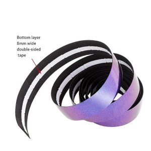 2 Pcs Couleur V&eacute;lo De Route Bar Tape V&eacute;lo Guidon Ruban Respirant Transpiration Anti-D&eacute;rapant Wrap Tape C - Neuf