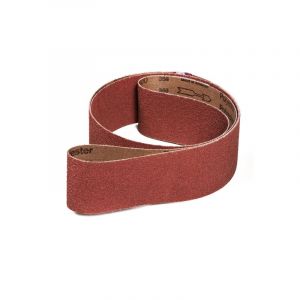 Bandes abrasives en oxyde d'aluminium pour acier non alli&eacute; acier inoxydable m&eacute;taux non ferreux 50x1000 mm Grain 40 (10 pi&egrave;ces) Metallkraft SB50X1000-K40 - Neuf