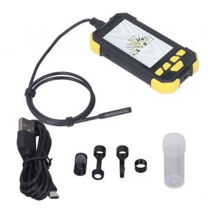 XYONG Endoscope numerique HD portable avec ecran de 4,3 pouces, objectif de 8 mm, pour reparation de tuyaux, industrie automobile, 10 metres - Neuf