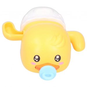 Jouets De Bain Pour Bebe, Canard Mignon Flottant, Jouets De Piscine A Remonter Pour Tout-Petits, Cadeaux Pour Enfants (Blanc) - Neuf