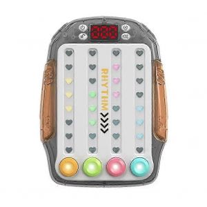 Jeu De Poussée Rapide, Console Sensorielle Pour Les Yeux, Jeu De Société Multijoueur, Dance Master, Manette De Jeu Portable, Jouet D'entraînement Des Mains - Neuf