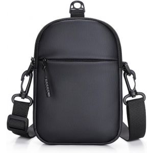 RFCBC-Petite Sacoche Homme Sac Bandoulière Telephone pour Homme/Femme,Sac de Poitrine Homme Cross Body Bag pour Sport,Voyages,Travail Randonnée et Sports - Neuf