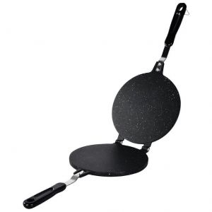Non-Stick Gaufre Cuisinière Poêle À Double Face Egg Roll Baker 10 Pouces Facile À Nettoyer Le Barbecue De Presse Pour Les Crêpes Cône De Cuisson - Neuf