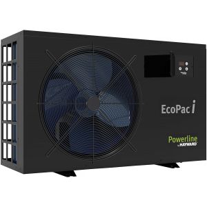 Pompe &agrave; chaleur pour piscine 12kw - inverter -"Ecopac by Hayward" - Noir - Neuf