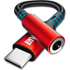 Loc-Adaptateur Usb C Jack Type C 3,5 Mm Compatible Avec Google Pixel 9,8,7,6,5,Samsung Galaxy S25 Ultra S24,S23,S22,S21,Iphone 16 Pro 15Plus,Huawei,One Plus,Xiaomi 15 - Neuf